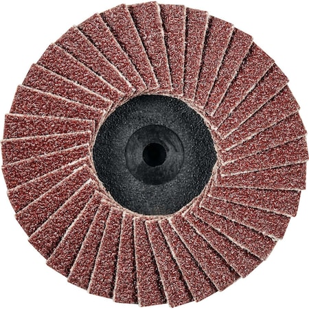 2 POLIFAN® Mini Flap Disc - Flat Aluminum Oxide - 60 Grit